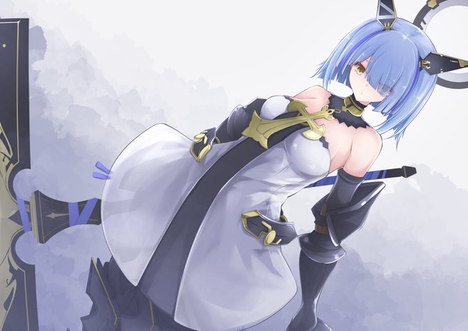 ガスコーニュさん!
昔描いた絵の描きなおしです
#アズールレーン 