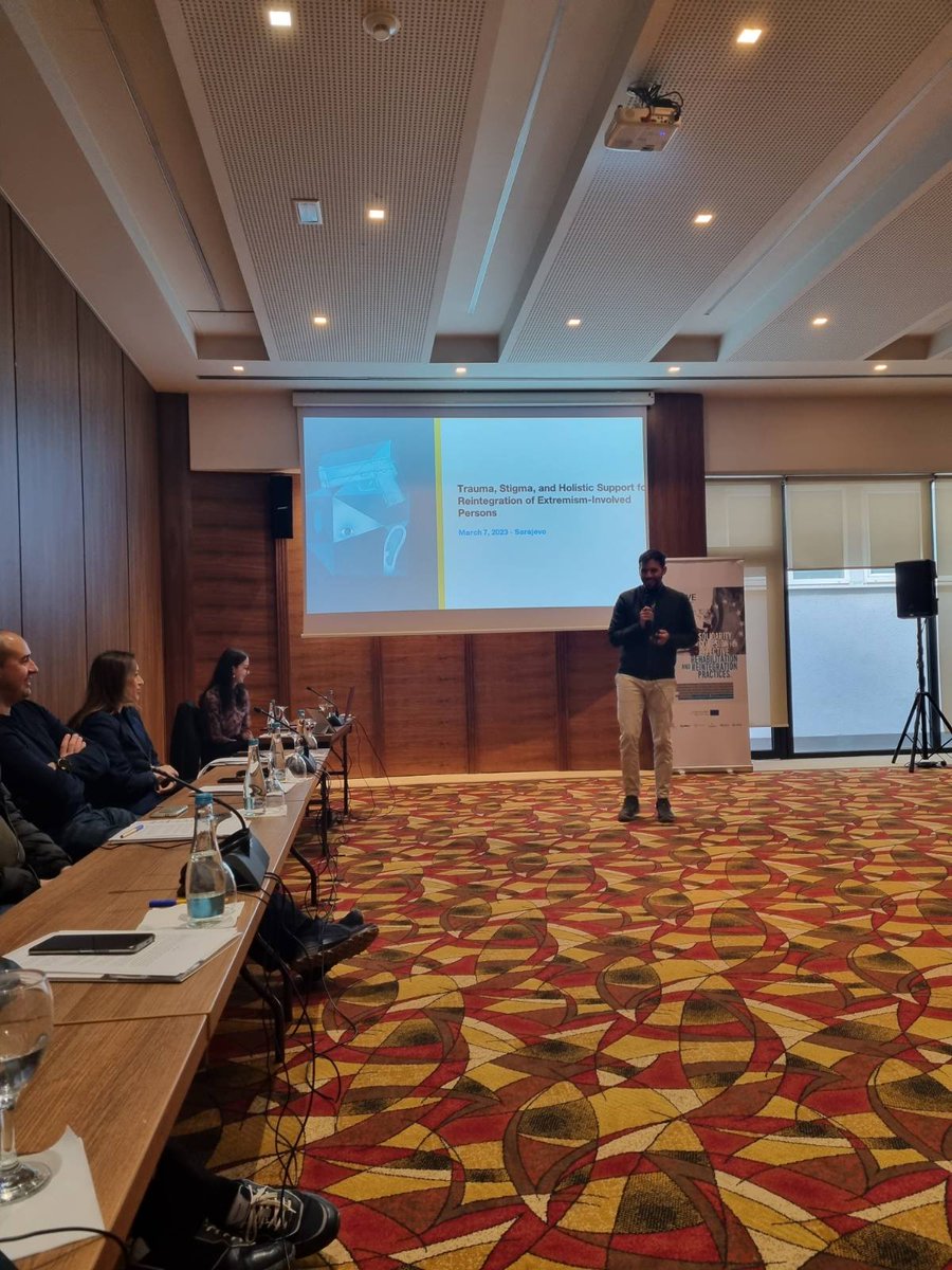 drive_path's tweet photo. ➡️6 to 8 March in Sarajevo, @CSS_BiH held DRIVE training. DRIVE is funded by the EU, and coordinated by @EFSAS_AMS.
Training "Strengthening institutional capacities in the reintegration of returnees from foreign battlefields" gathered representatives of social services in BiH.
⬇️ https://t.co/VyvYabAMwc