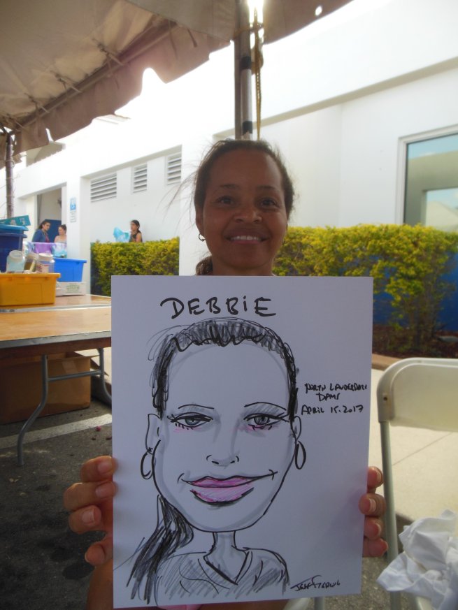 #StreetFair #Carnival #CommunityEvent near #NorthLauderdale #Tamarac #CoralSprings #PompanoBeach and #MargateFloridsa included #Caricature drawings by #FortLauderdaleCaricatureArtist Jeff Sterling. For #Caricaturist availability and prices in #BrowardCounty: 954-305-1725