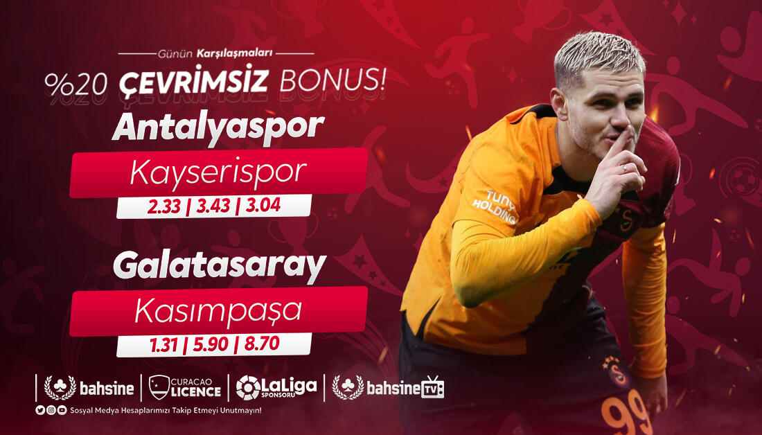 ⚠️İddialıyız ! ⚠️
🇹🇷Süper Lig İçin En İyi Oranlar <a href="/ResmiBahsine/">Bahsine Resmi</a> 'de🥳

🪗 #bahsine 'de Kendi Şansını Yaratmak İçin %20 Çevrimsiz Yatırım Bonusu!🥊

#bahsinegiriş #bahsinegiris #bahsinetv #GalatasaraySK

🪄Giriş Adresimiz
📡bit.ly/Bahsineresmi