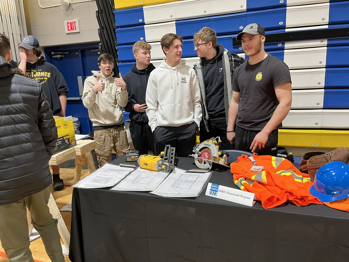 DSBNconstructionSHSM (@dsbnhomebld) on Twitter photo Busy day at the <a href="/E_L_Crossley/">ELCrossley_Cyclones</a> tech fest Home Build Booth!
Lots of practice nailing on the home made saw horses.
<a href="/myernation/">MYERNATION</a> <a href="/DSBNSHSM/">DSBN SHSM</a> <a href="/OYAPNiagara/">DSBN OYAP</a> <a href="/dsbn/">District School Board of Niagara</a> <a href="/DSBNTech/">DSBN Tech</a> Busy day at the <a href="/E_L_Crossley/">ELCrossley_Cyclones</a> tech fest Home Build Booth!
Lots of practice nailing on the home made saw horses.
<a href="/myernation/">MYERNATION</a> <a href="/DSBNSHSM/">DSBN SHSM</a> <a href="/OYAPNiagara/">DSBN OYAP</a> <a href="/dsbn/">District School Board of Niagara</a> <a href="/DSBNTech/">DSBN Tech</a>
