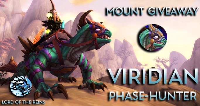 #Dragonflight Patch 10.0.7 arrives on 21/03/23! 🔥To celebrate, we're giving away 2 Viridian Phase-Hunters!🔥

To enter:
✅Follow
❤️Like
🔁Retweet
❓ What are you looking forward to the most in 10.0.7?

🇪🇺EU Only
🔑x2 Codes
⏰Winner announced on 17/03/23

#WoW_Partner #Giveaway