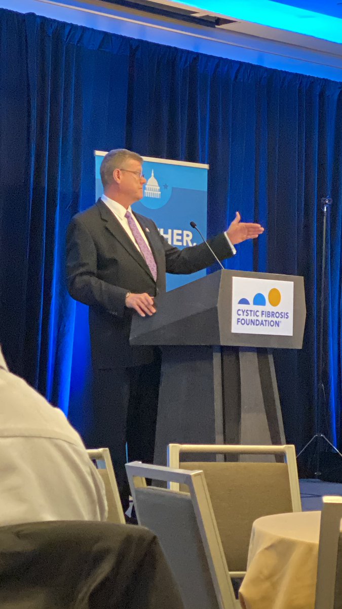 Thank you @MarkAmodeiNV2 for always being a champion for our #CysticFibrosis community! We truly appreciate your dedication to our mission. @CF_Foundation #CFStandforCureFound