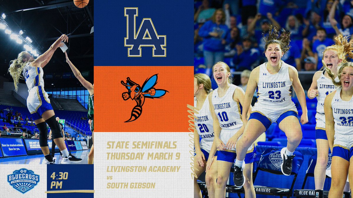 Livingston Academy Basketball (@hogeyehoops) on Twitter photo The Final Four begins with the Lady Wildcats taking on South Gibson!!!
LET’S GO LADY CATS!!!!
📸: <a href="/GooseUCR/">Michael Lindsay</a> The Final Four begins with the Lady Wildcats taking on South Gibson!!!
LET’S GO LADY CATS!!!!
📸: <a href="/GooseUCR/">Michael Lindsay</a>