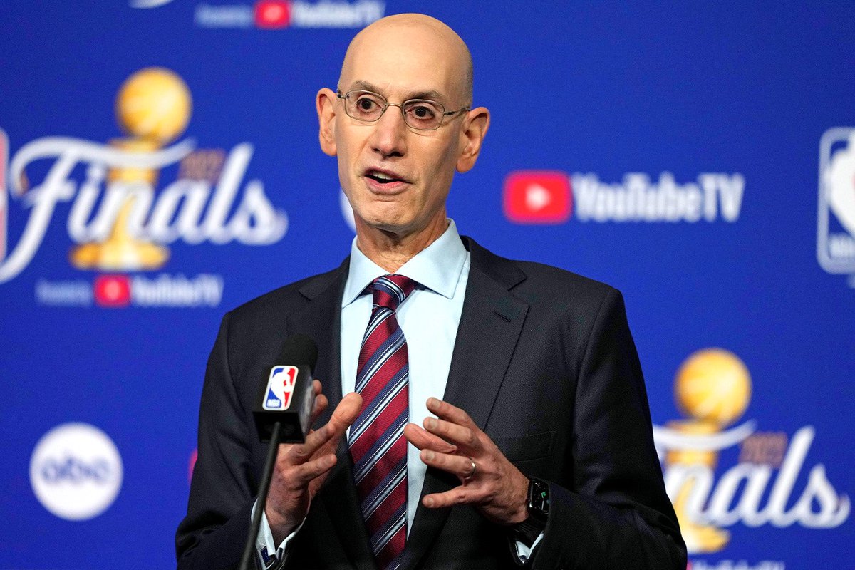 TheDunkCentral's tweet photo. The NBA plans to add a Hawk-Eye
“This technology will provide the opportunity to enhance officiating by increasing the accuracy of calls and the speed of gameplay, including, in future seasons, through automated calls on plays such as out-of-bounds and goaltending,”
(Via @ByTimReynolds )