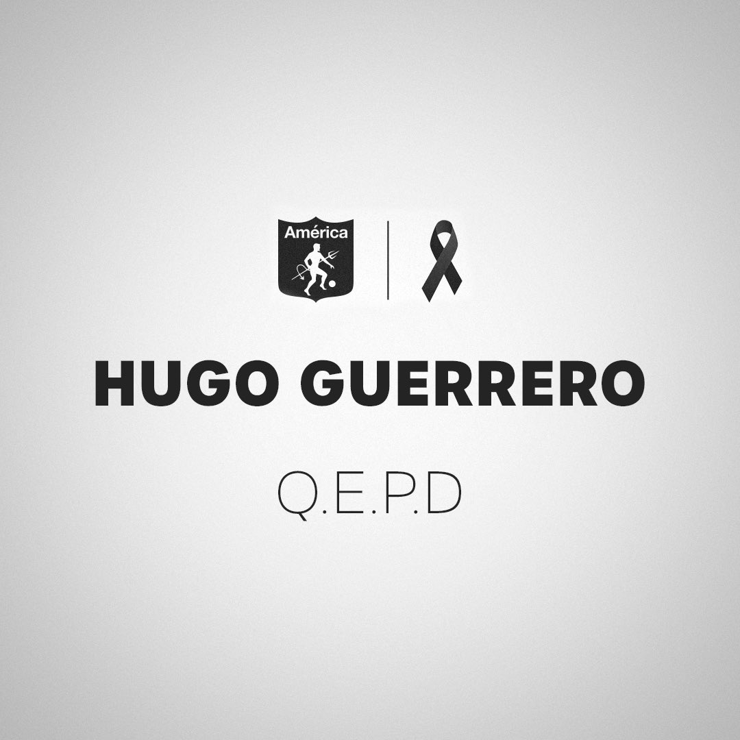 AmericadeCali's tweet photo. Lamentamos el fallecimiento de Hugo Guerrero, jugador de América de Cali en 1972. Expresamos nuestra solidaridad y más sinceras condolencias a sus familiares en este difícil momento. https://t.co/svyS2WPQkI