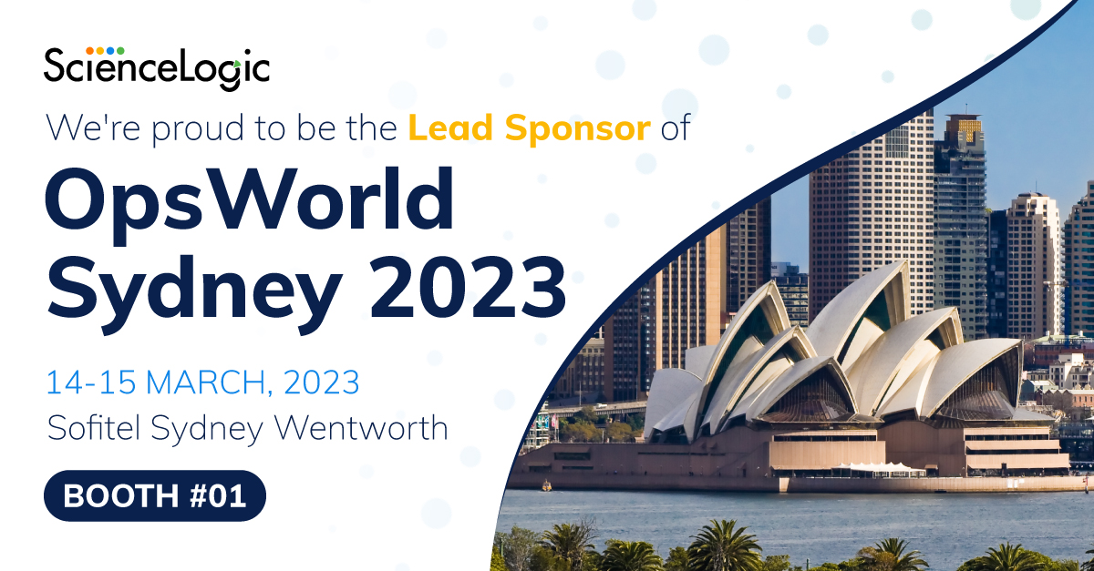 AIOpsNick's tweet image. I&apos;m excited to share that @ScienceLogic is the lead sponsor of #OpsWorld with @DataFuturology next week in Sydney, Australia! Stop by &amp;amp; visit booth 01 on March 14-15 to meet some of our local #ANZ team members! #EnterpriseOperations scilo.co/0Nmizk
