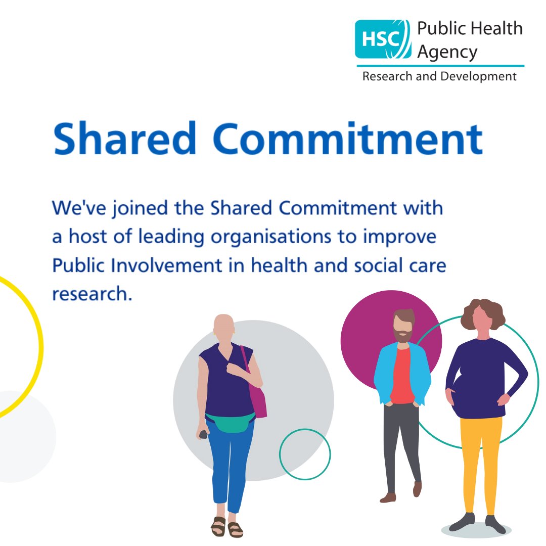 publichealthni's tweet image. Today marks the anniversary of the launch of our #SharedCommittment to improve #PublicInvolvement in health and social care research.

Find out how we’re working in partnership with other leading organisations on this important initiative. research.hscni.net/shared-stateme…
