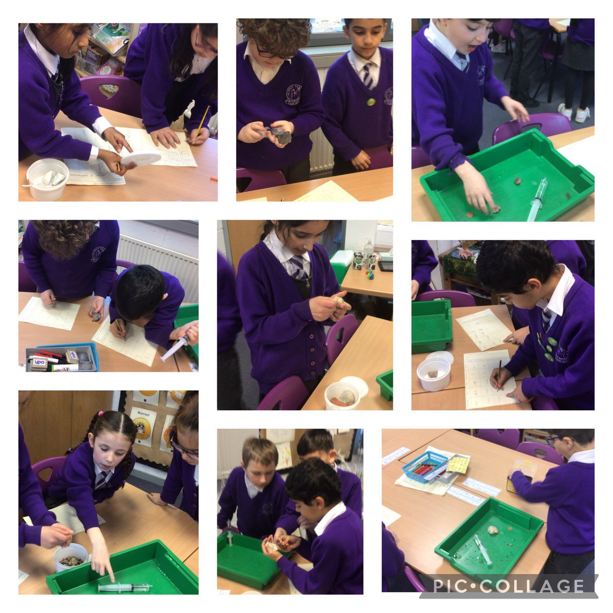 In science, we looked at different rocks and their properties to help us decide which would be best for a kitchen worktop <a href="/HolyFamilyScie1/">Holy Family Science</a>