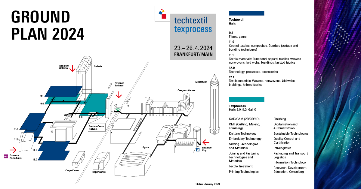 messefrankita's tweet image. Save the date 🗓️
❗️Partecipa a Techtextil e Texprocess  2023 ad un prezzo ridotto!📑
Registrati entro domani, 10 marzo 2023 per ottenere il tuo stand a un prezzo inferiore: techtextil.messefrankfurt.com/.../intention...
Ti aspettiamo!
#techtextil2024 #Texprocess2024 #fiera