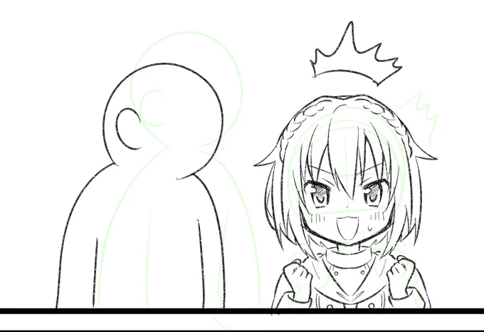 らくがき漫画描いてる🥕 