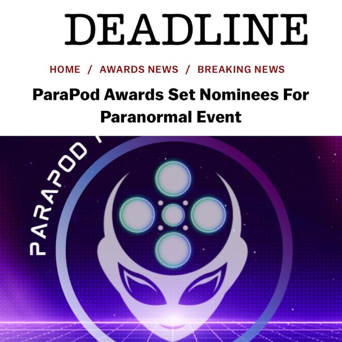 PattiNegri's tweet image. I got TWO nominations! Excited. Honored. Blown away 

Huge congratulations to client @pattinegri on her @parapodfestival #nominations via @deadline 
@PattiNegri @Co_Conspiracy @lynkpublicrela1 @PARAFlixx  @MagickusU  

#lynkpr #getnoticed #press #celebrity #lovemyjob #celebrities…
