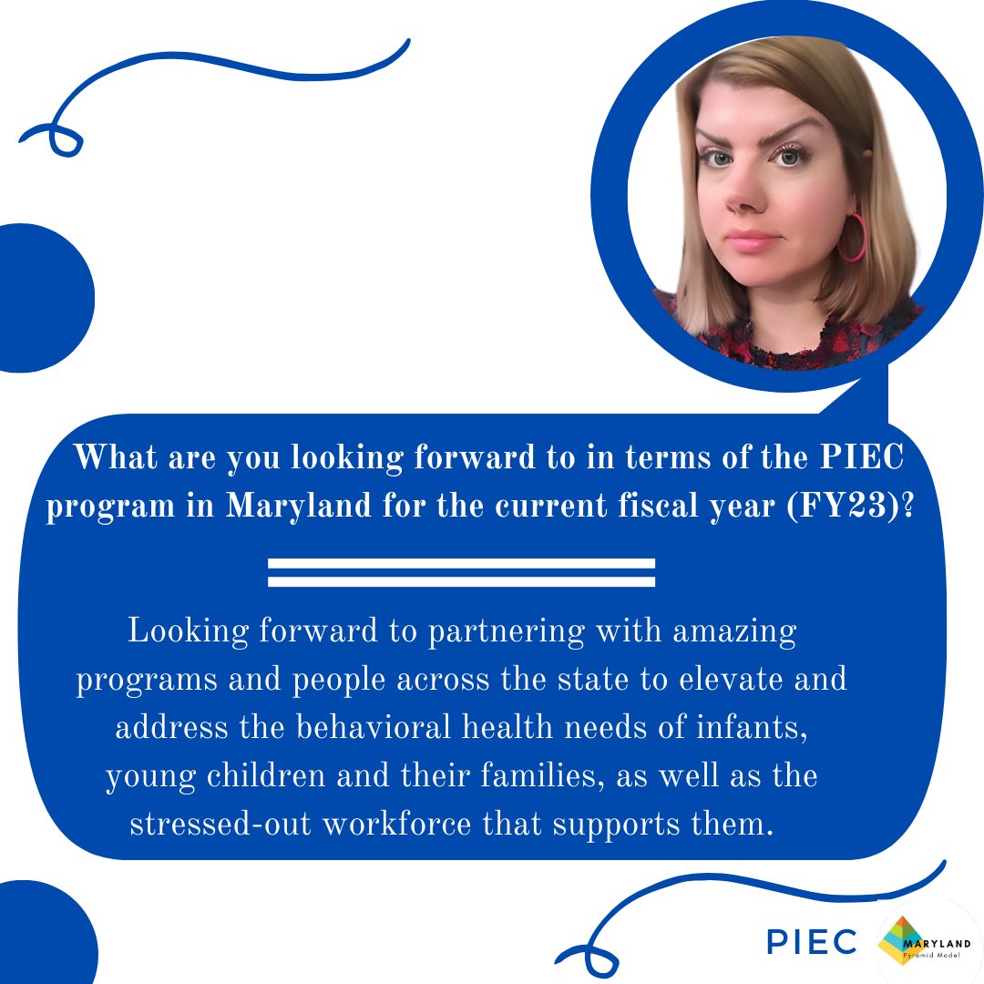 Meet Kate Sweeny,  the Director of the Parent Infant, and Early Childhood program at the University of Maryland's Institute for Innovation and Implementation.  #PIEC   #PyramidModel #SocialEmotionalDevelopment l#childdevelopment