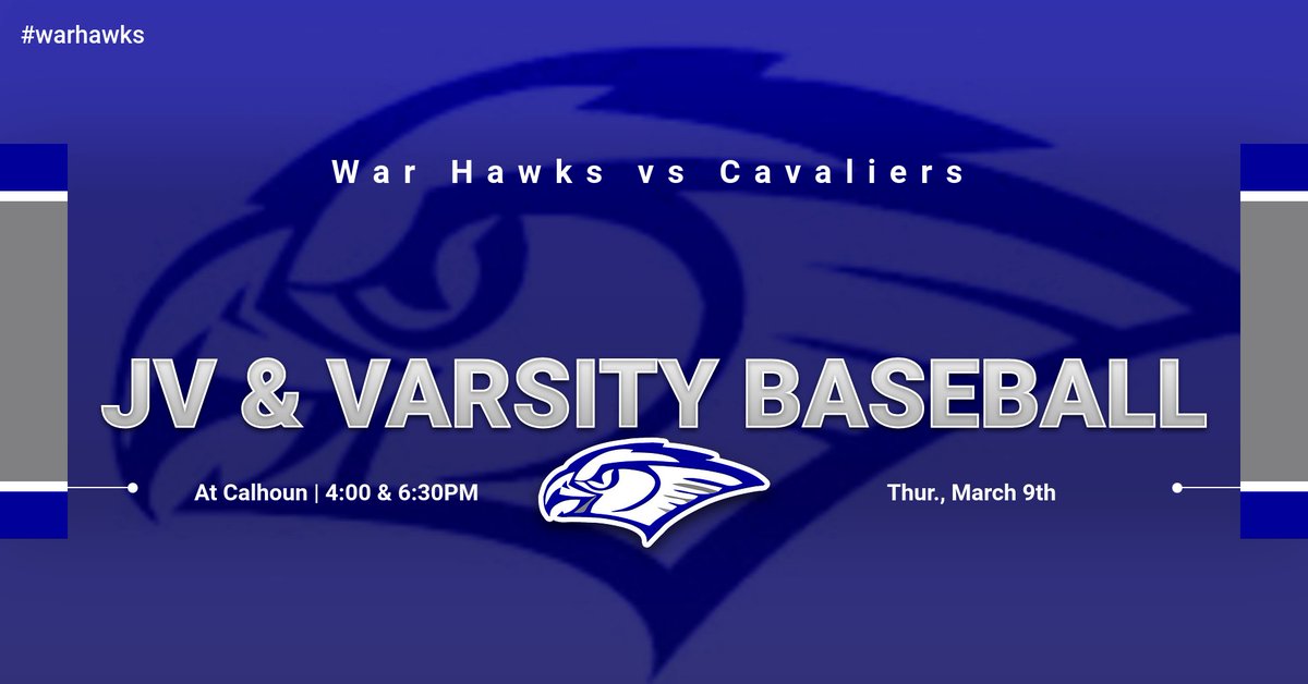 War Hawk Baseball!!!
