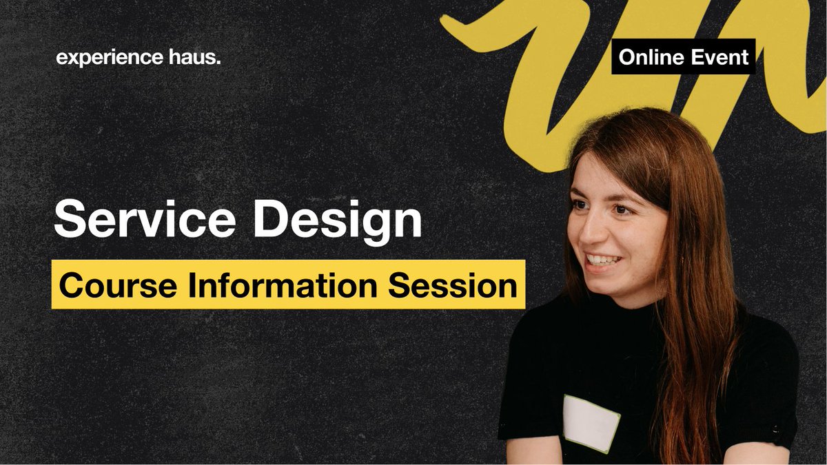 Ever consider how the services you are using on a daily basis are actually designed and executed? 

Come along to our worshop to find out more

🕑Wednesday 15th March, 1:00 pm - 1:30 pm (London)

📍Online

experiencehaus.com/course/2023-03…