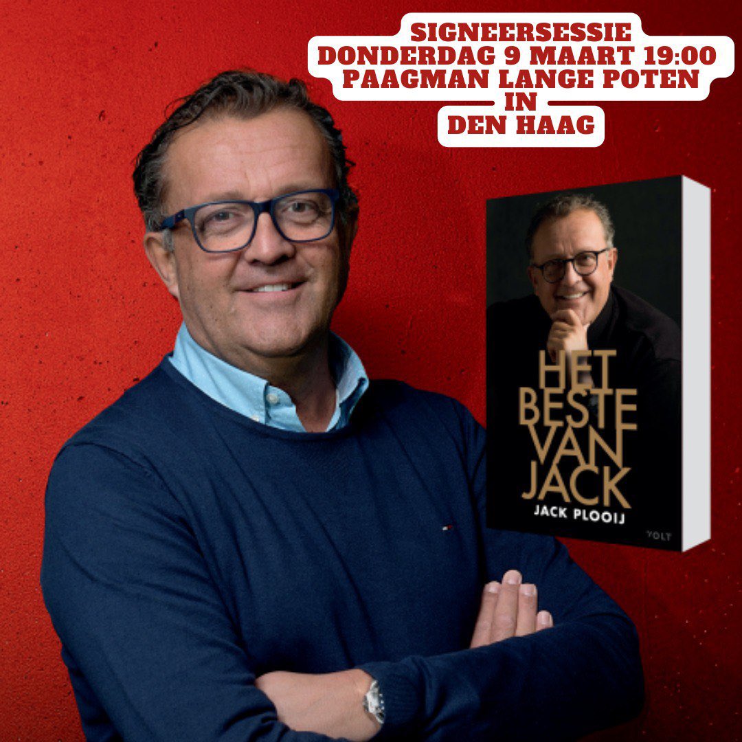 Vandaag een signeersessie met <a href="/jackontracks/">Jack Plooij</a> in Den Haag om 19:00!