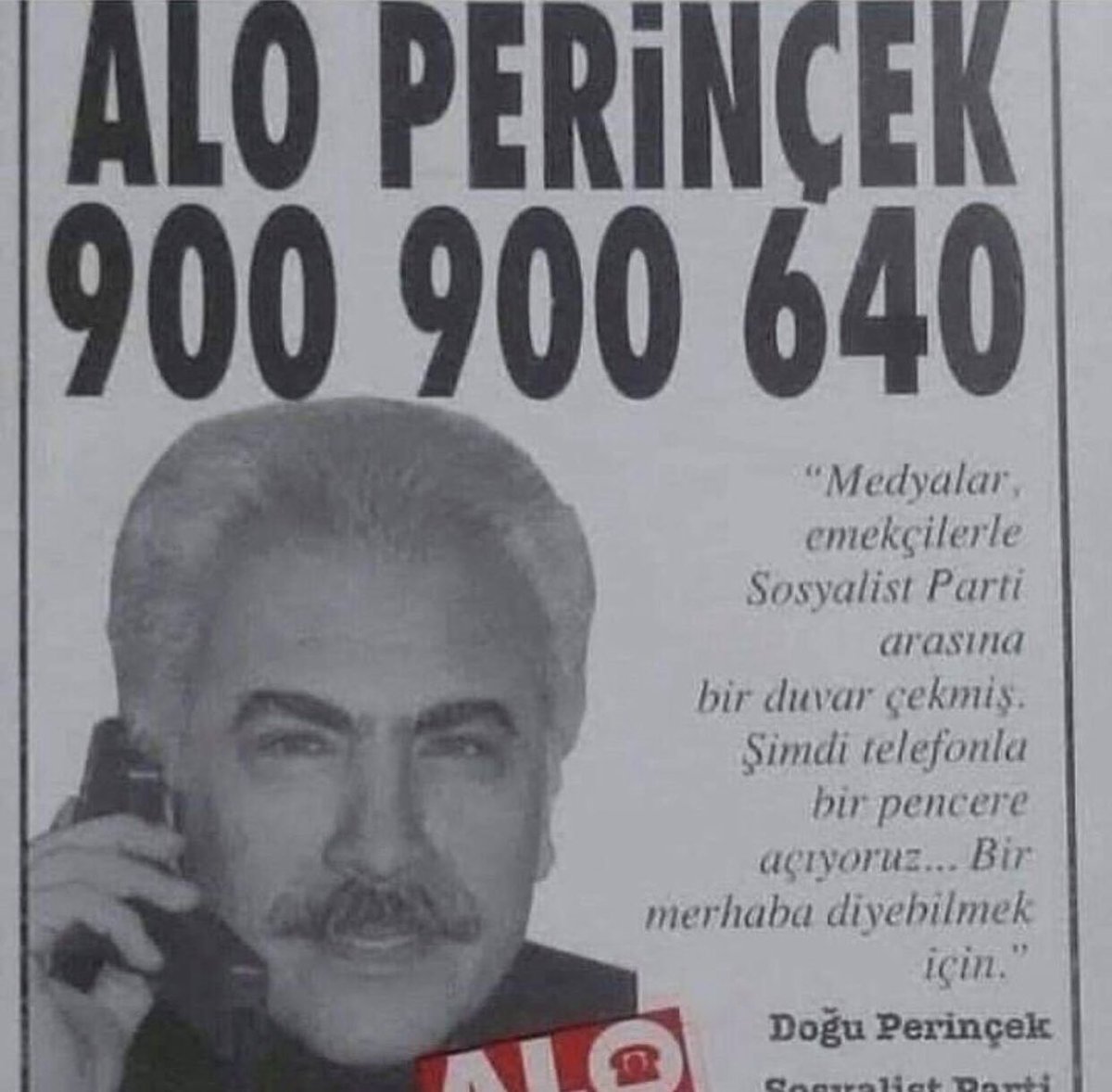 Better Call Perinçek. Arayın sizi savunayım ⚖️