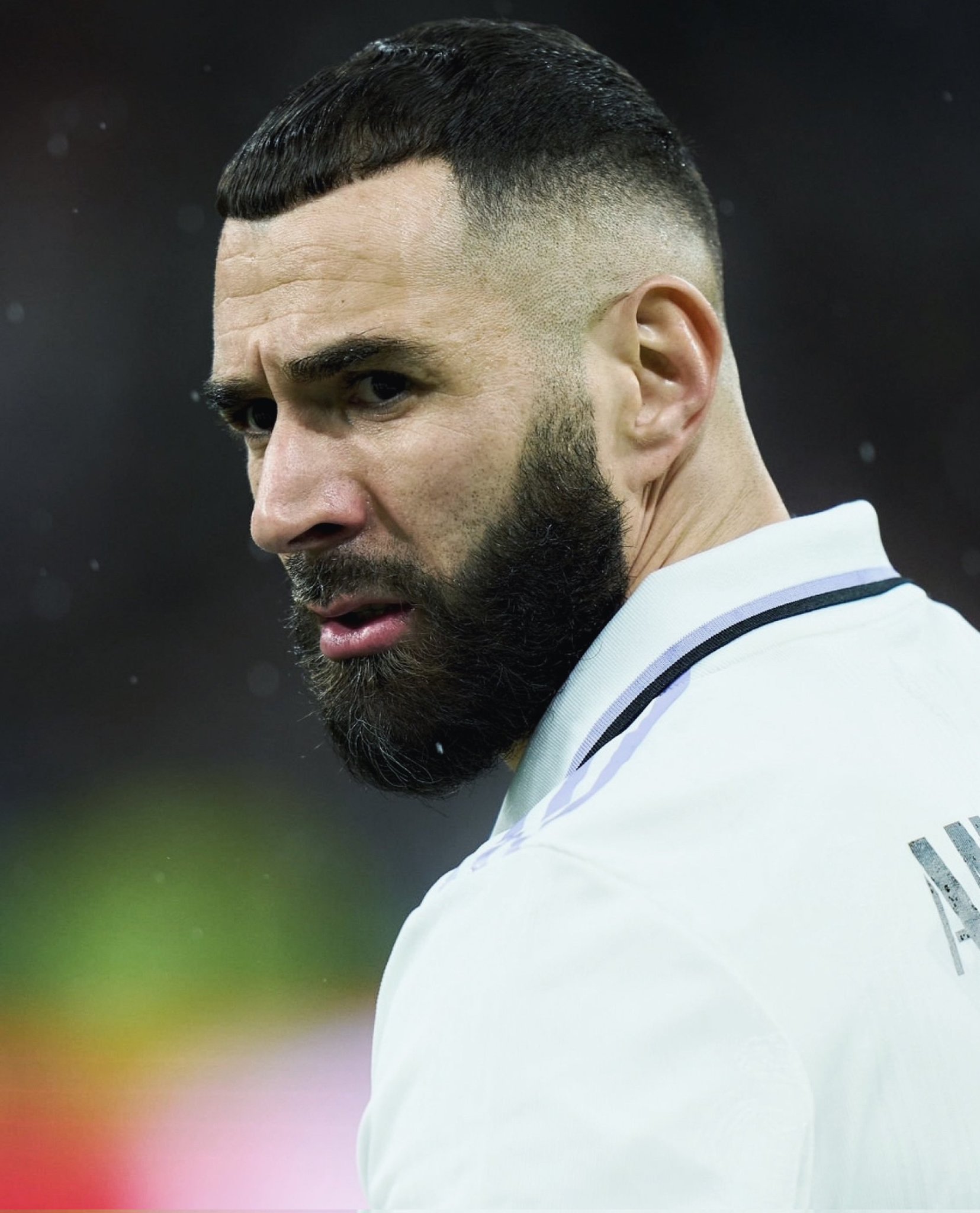 BARCELONA - MAR 19: Karim Benzema in action during the LaLiga match between  FC Barcelona and Real Madrid at the Spotify Camp Nou Stadium on March 19  Stock Photo - Alamy