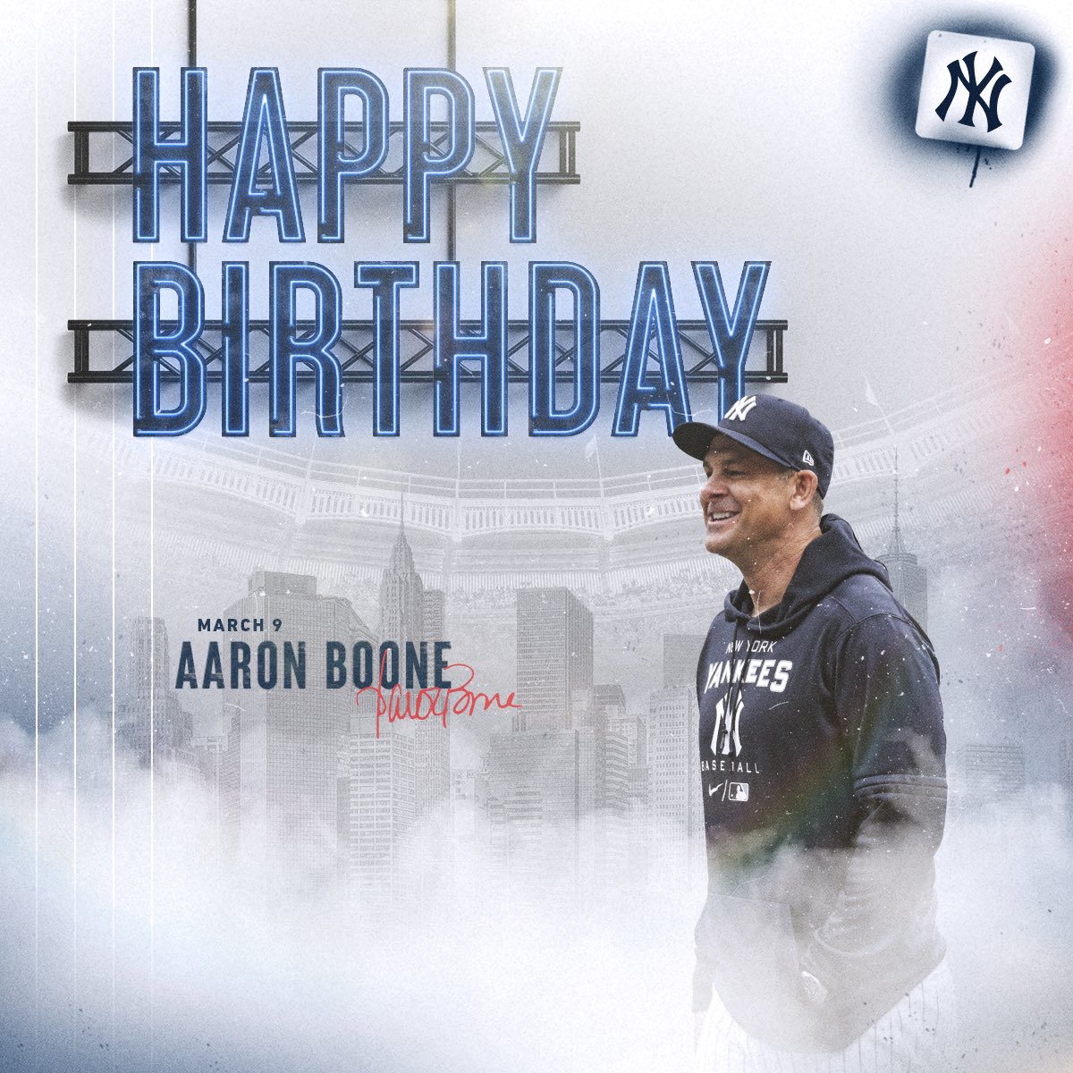 New York Yankees on Twitter "Happy 50th Birthday, Skip!! 🥳🎂🎉"