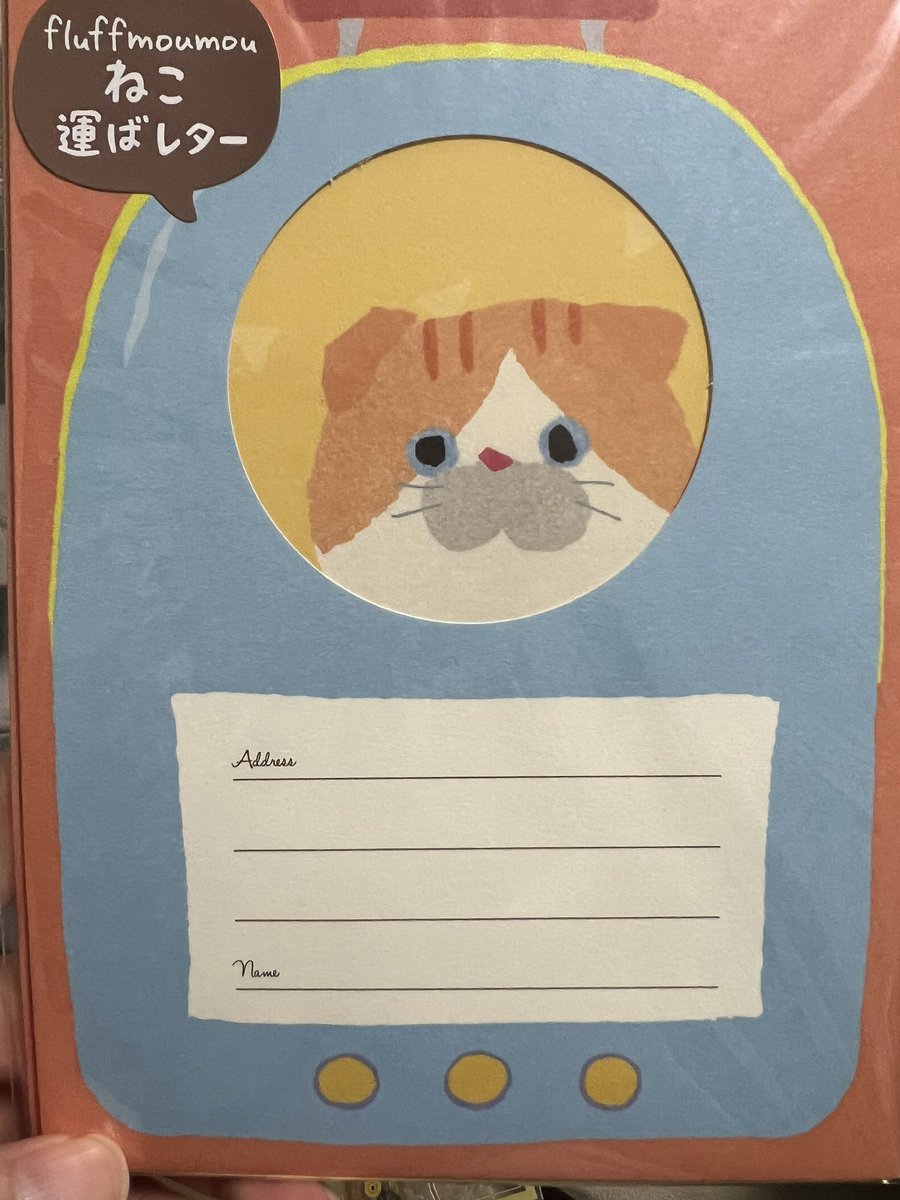 ねこ運ばレター。一目惚れして買っちゃった