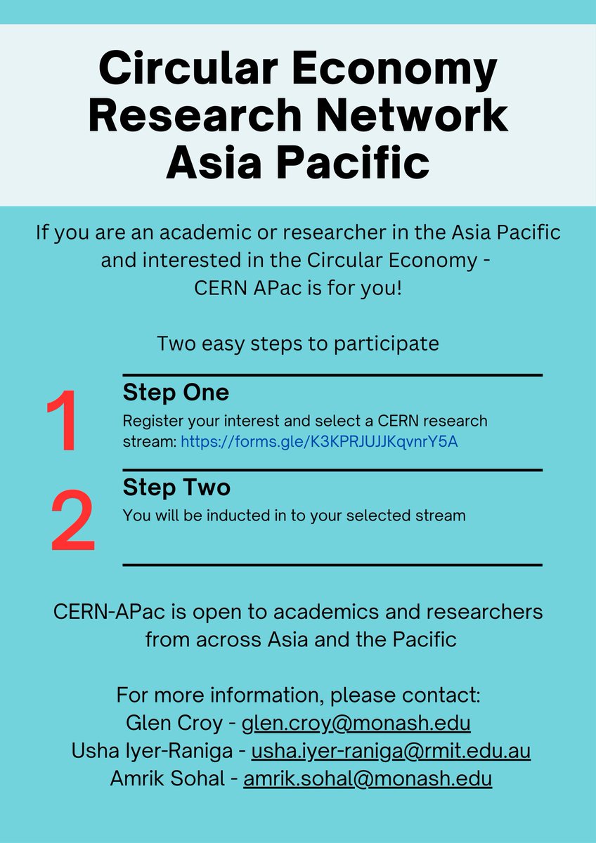 Since 2022, I started volunteering for CERN APac. We focus on collaboration between industry and research. A great way to encourage more circular economy activity across the Asian region.