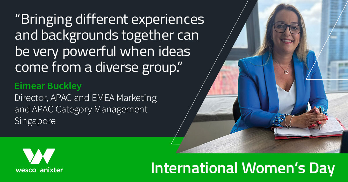 #InternationalWomensDay celebrates #inclusion, as does Wesco’s Eimear Buckley: “I promote an environment where difference is celebrated, individual needs are factored in, and we work together to enable success.” bit.ly/3T2iCja #IWD2023 #EmbraceEquity