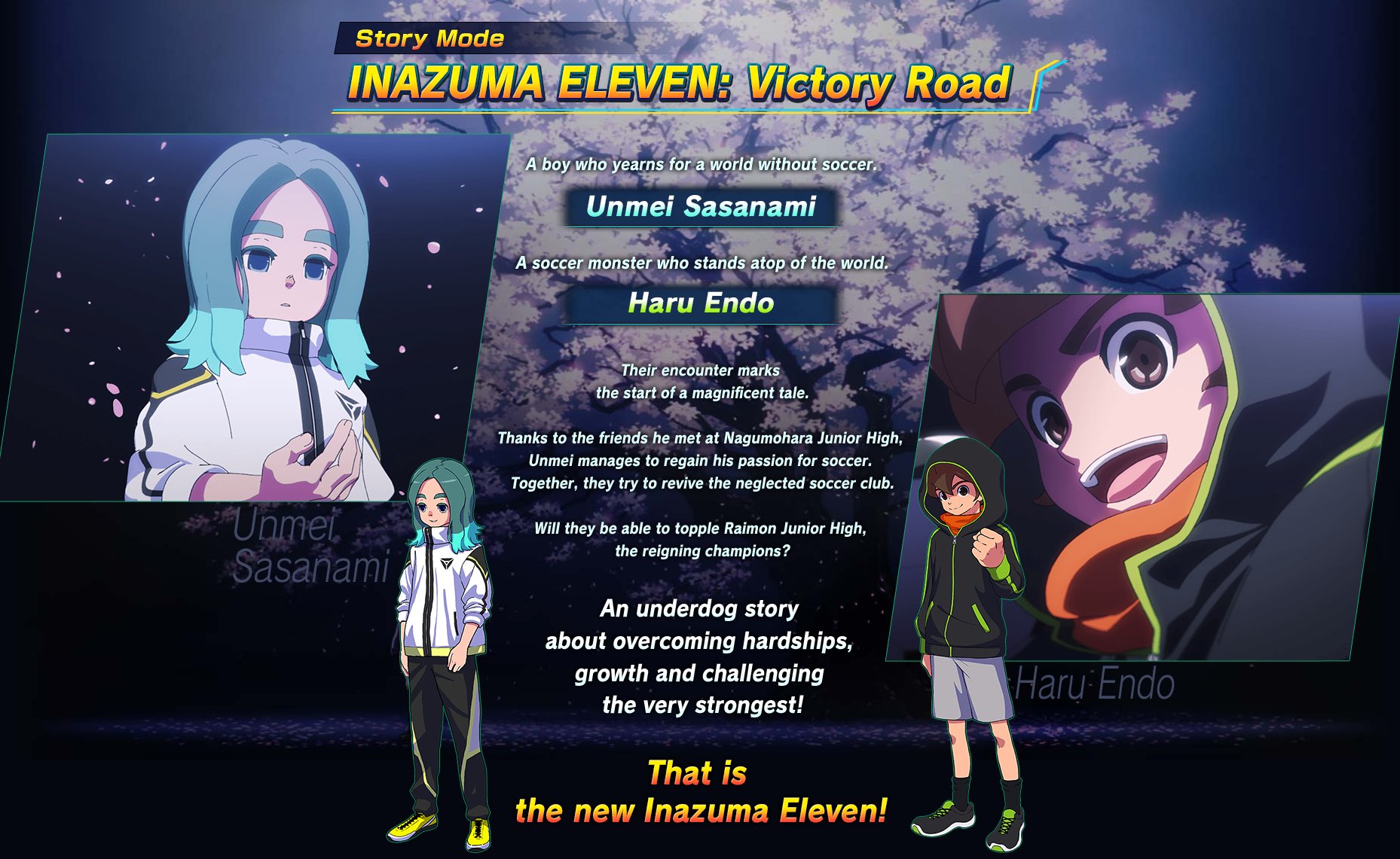  Nova série de Inazuma Eleven ganha trailer e