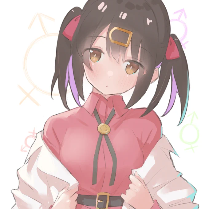 みはりちゃん描いてみた。#おにまい 