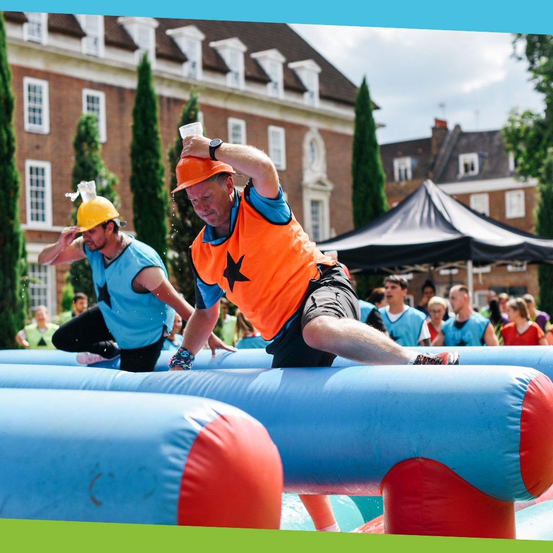 IT’S A KNOCKOUT!  A team-building opportunity full of water, foam and laughter! 

On Sunday 2 July 2023 at Wall’s Club, Gloucester, we invite you to register up to 10 people to take part. 

Learn more at bit.ly/3ZSVUw1 

#ItsAKnockout #TeamBuilding #CorporateTeamBuilding