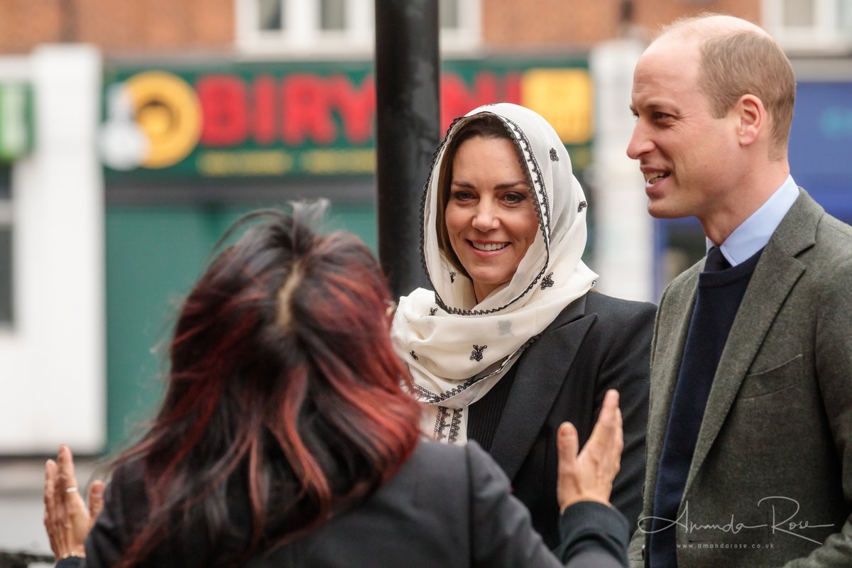The Prince and Princess of Wales @KensingtonRoyal visiting Hayes Muslim Centre @HayesMuslimC to speak to those involved in the aid effort and fundraisers who have raised thousands for the #TurkeySyriaEarthquake @decappeal appeal.
Photo sets with @avalondotred and @Alamy_Editorial