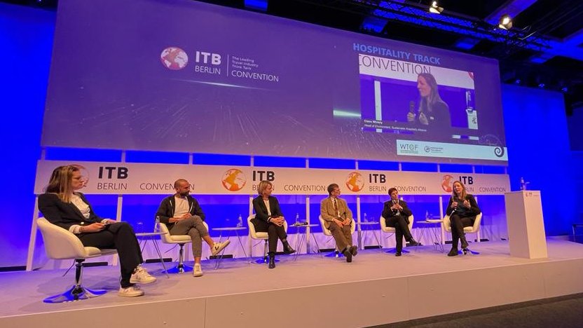 Now, at <a href="/ITB_Berlin/">ITB Berlin</a>, our Head of #Environment, Claire Whitely, joins speakers from <a href="/premierinn/">Premier Inn</a>, #SustainableHospitalityChallenge, <a href="/Accor/">Accor Group</a> and <a href="/HotelschoolTH/">HotelschoolTheHague</a>, to discuss how the #hospitalityindustry contributes to #responsible and #regenerative tourism.

sustainablehospitalityalliance.org/news/events/it…