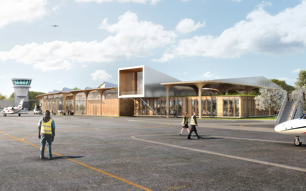 🛫C'est fin 2023 que les travaux de l'aérogare de #Deauville seront terminés.
2 fois + grand, l’aéroport continuera son développement tout en diminuant son impact sur l’environnement, grâce à un parc photovoltaïque et une consommation d’énergie optimisée
➡️normandie.fr/aeroports#Deau…