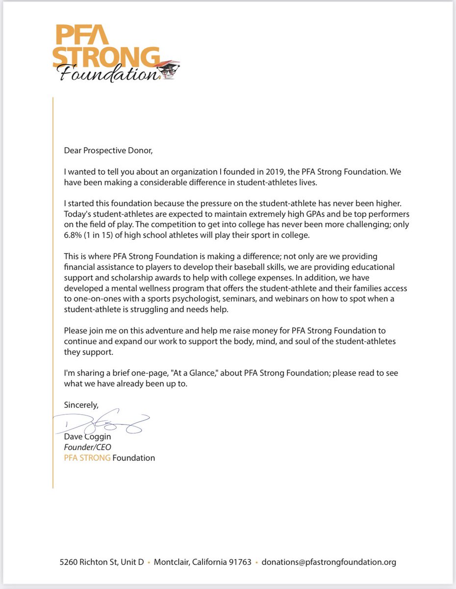 PFAbaseball's tweet photo. Making an impact off the field 🙌💪 #PFAstrongFoundation #HelpingAthletes #mentalhealth #Academics #CalixicoBaseball🇺🇸🇲🇽 #Brothers #PFAfamily 
To find out more or learn how to support us as we try and help more athletes go to https://t.co/82pR8BF42T Thank you 🙌 https://t.co/cU0jnkkemM