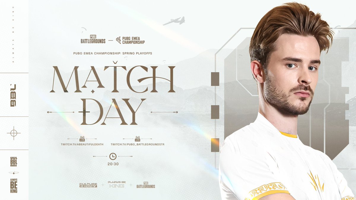 BBL_esports's tweet image. PUBG EMEA Championship: Spring turnuvasında play-off mücadelemiz bugün başlıyor!

🕓 20.30 TSİ
📺 twitch.tv/abeautifuldeath
📺 twitch.tv/pubg_battlegro…

#FORZABBL