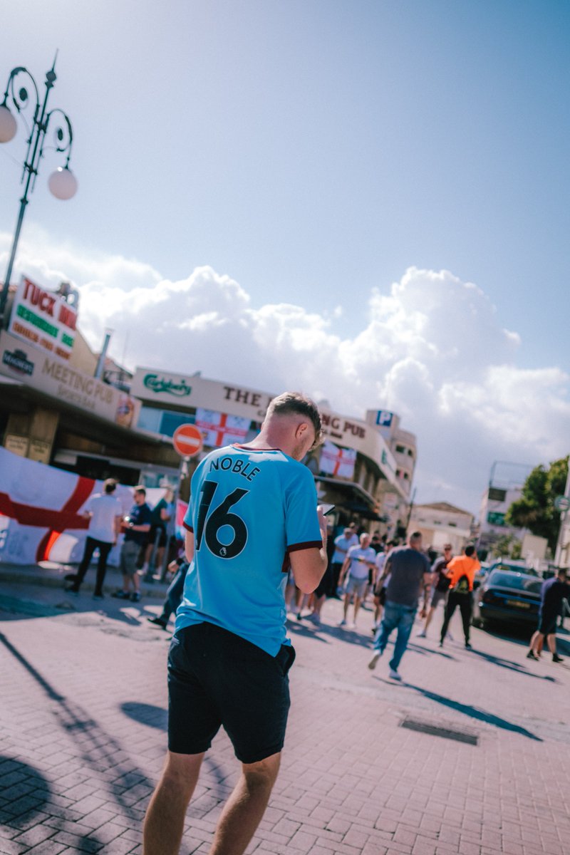 Claret & Blue Army out in force in Cyprus ⚒️