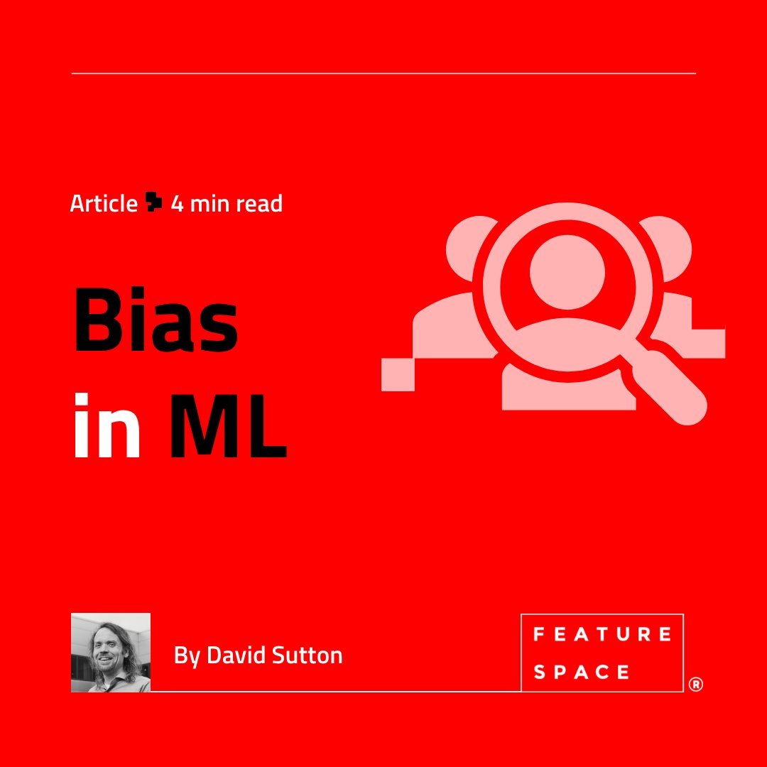 In this article, Dr David Sutton, Director of Analytical Technology at Featurespace, talks about what can be done to ensure model fairness in automated decisioning systems. #MachineLearning #technology featurespace.com/newsroom/bias-…