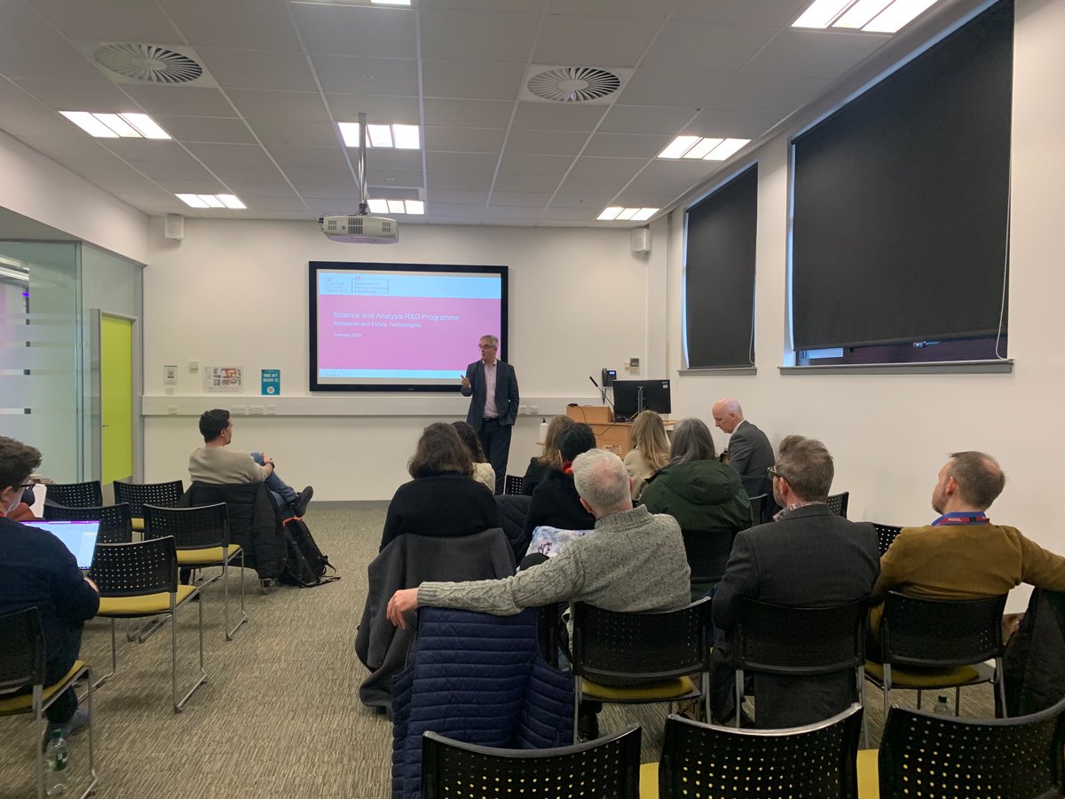 Professor Tom Rodden, CSA for <a href="/DCMS/">Department for Culture, Media and Sport</a> , setting out the policy need for evidence gathering and requirements for #shapingthemetaverse