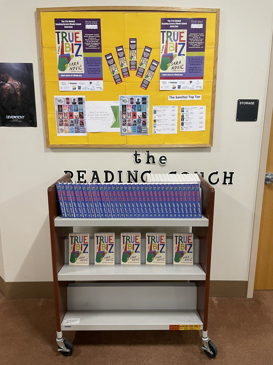 Reading Across Rhode Island (and <a href="/Official_JSEC/">Juanita Sanchez HS</a> &amp; <a href="/360_HighSchool/">The 360 Way</a>).  Come get your copy of True Biz. <a href="/ribook/">ribook</a> <a href="/pvdschools/">Providence Public Schools</a> <a href="/SchLibRI/">SLRI</a>