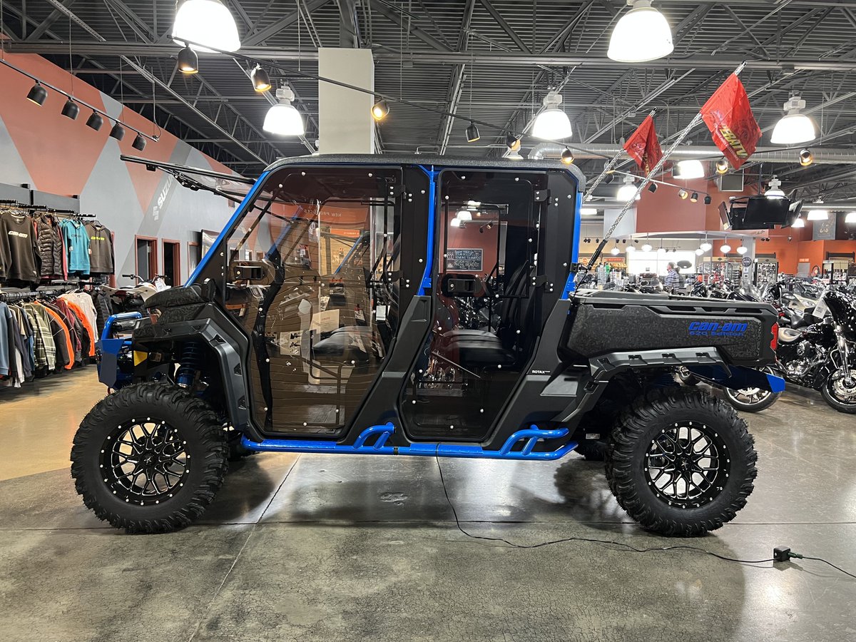 superatvtweet's tweet photo. 😍 Win this completely built @CanAm  #DefenderMAX from @metro_hd_suzuki_canam with #SATV enclosure doors, flip windshield, cab heater, bumpers, high-clearance #SATVsuspension, fender flares, &amp; so much more!  #UniversityofIowaSteadFastChildrensHospital! 🏥 #LetsRide 
#superatv https://t.co/0QsQ5zsWyQ