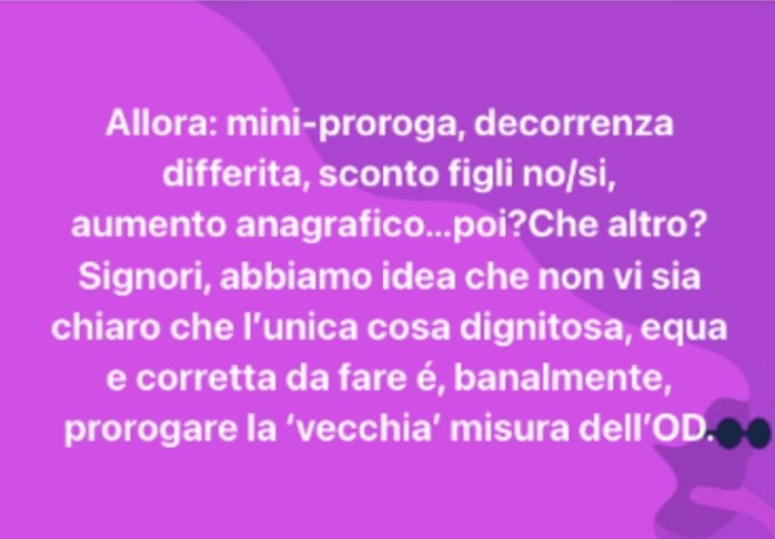 @mauriziolandini @CislNazionale @cgilnazionale
@UILofficial @PpBombardieri @luigisbarra

#opzionedonna
#ilCODSnondemorde 
#rimediaresidevesipuó