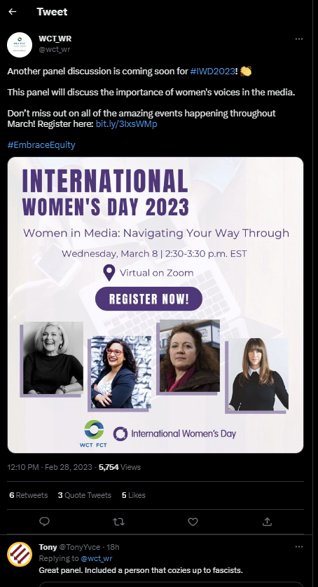 dawnnadon's tweet image. LOL  all the comments on this thread are from #cahn harassers.

It just sticks out like a sore thumb, doesn't it?

@LisaLaFlamme_ @carymarules 

#ottnews #onpoli #cdnpoli #cdnmedia #ableg #yeg #bcpoli