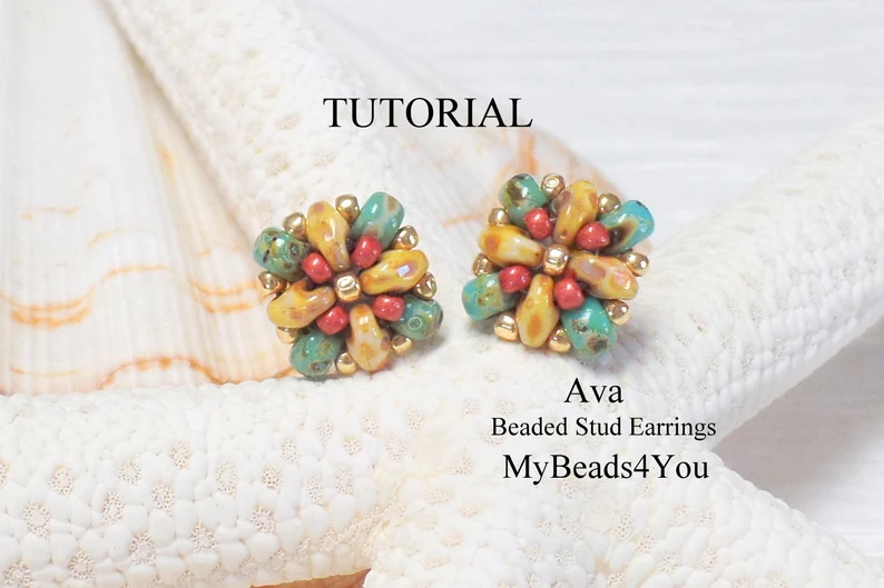 #Epiconetsy #diy #studearrings #postearrings #diyearrings #craftychaching #onlinecrafts #SMILEtt23 #etsy #etsyshop #etsymntt #craftbuzz #diygift #fun #seedbeads #beading #diycrafts #crafts 
 etsy.me/422JcwK via @Etsy