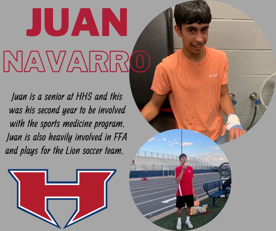 Student AT Aide Highlight: Juan Navarro!! #NATM2023 #golions
