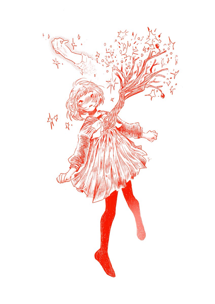 「赤い実 」|YBIのイラスト