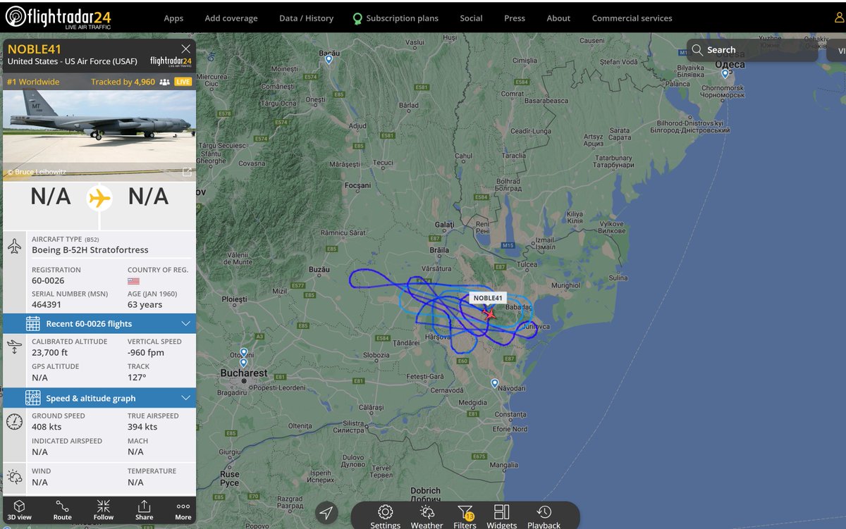 internetguy01's tweet photo. +1 more from FlightRadar24 not showing on ADSBexchange
Callsign: #NOBLE41
https://t.co/9Mgubj6Ki9
@Aviation_Intel @vcdgf555 @ameliairheart @TheIntelFrog @thenewarea51 https://t.co/ZmWyE7lcmN