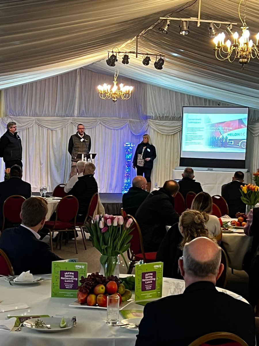 fpnuk's tweet photo. Great @fpnuk networking lunch - power of partnerships - a lot to talk about. Thanks to sponsors @fowlerwelch @americold @duncantoplis and thanks @LordWaverley for supporting #SouthLincs - local tulips from #bridgefarmgroup for women to celebrate #InternationalWomensDay https://t.co/pVEBkrH6Xc