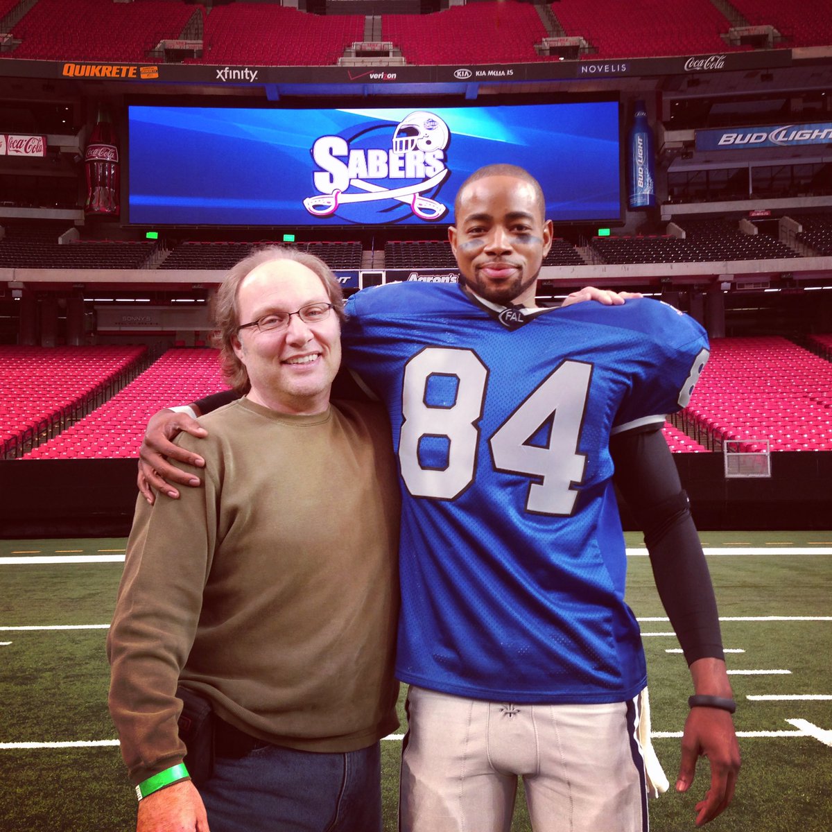RandyShanofsky's tweet photo. #tbt
At the now retired #GeorgiaDome with the elite @jayrellis during the sixth season of BET’s #TheGame, 2012. https://t.co/tLSGcECjnz