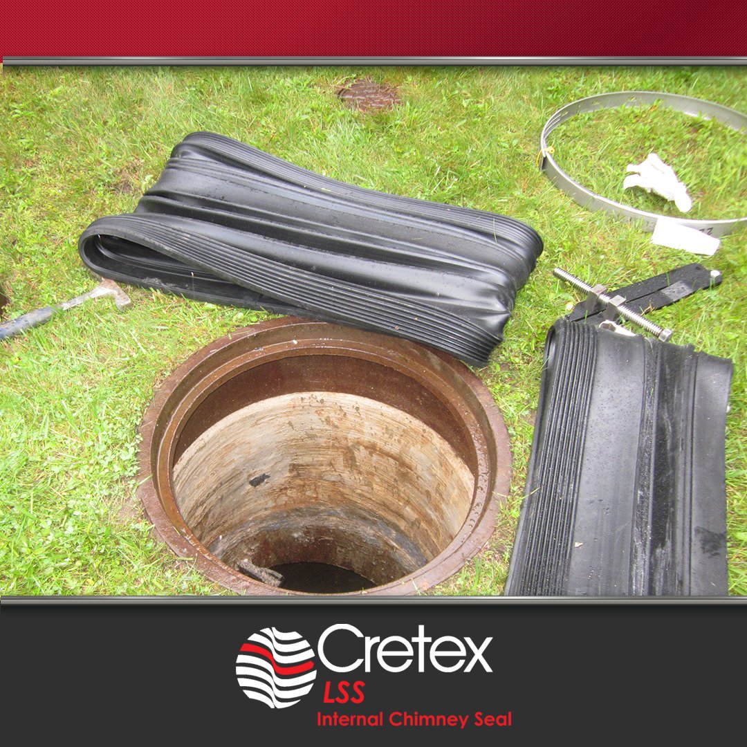 CretexSP's tweet image. Did you know? Our LSS Internal Chimney Seal has the ability to stretch up to 20%, and can use different sized bands to accommodate different diameters of the same manhole frame, chimney and cone.

cretexseals.com/product/lss-ma…