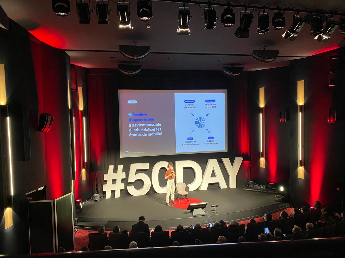 50Partners's tweet image. En direct du #50Day 2023, Caroline Goulard co-fondatrice nous présente @with_modality, un outil qui permet de visualiser toutes les offres de #mobilitédurable d'un territoire et de diagnostiquer leur impact. 💪

🎬 bit.ly/50DAY2023ENDIR…