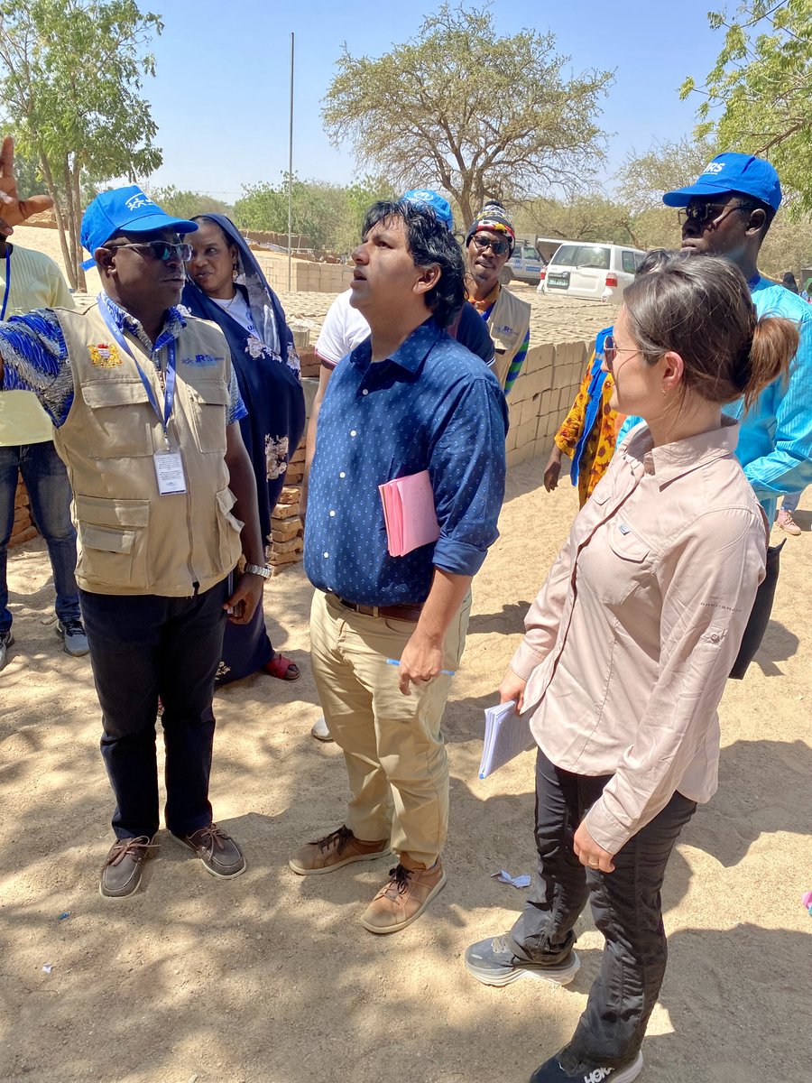 StatePRM's tweet image. Our staff visited 10 refugee camps in eastern Chad. We are proud to support @jrsusa to build classrooms, train teachers, and provide school supplies to refugee children from Darfur. #WithRefugees @jrs_waf